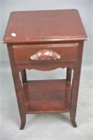 One Drawer Mahogany Table