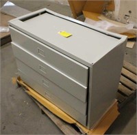 Unused Metal 4-Drawer Cabinet, Approx 17"x37"x28"