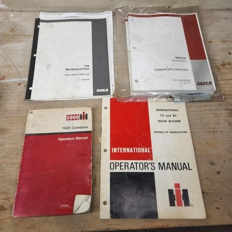 4 Case IH Manuals