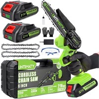 B934  UNTIMATY Cordless Mini Chainsaw, 6" Electri