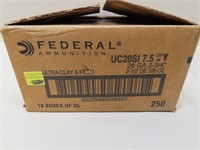 250 Rounds Federal 20 ga.