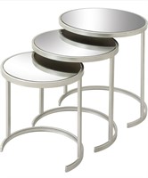 ($267) Deco 79 Metal Nesting Accent Table