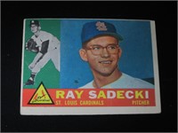 1960 TOPPS #327 RAY SADECKI CARDINALS