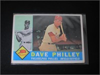 1960 TOPPS #52 DAVE PHILLEY PHILLIES