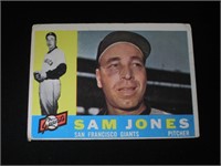 1960 TOPPS #410 SAM JONES GIANTS VINTAGE