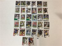 30 ASSORTED FOOTBALL CARDS