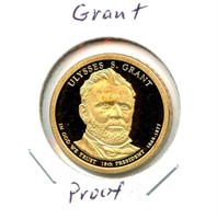 Ulysses Grant Proof Presidential Dollar