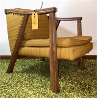 A. Brandt Ranch Oak Side Chair with Original Ulpho
