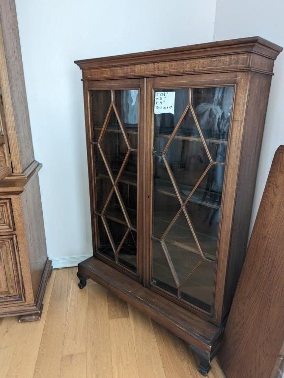 Two door antique cabinet