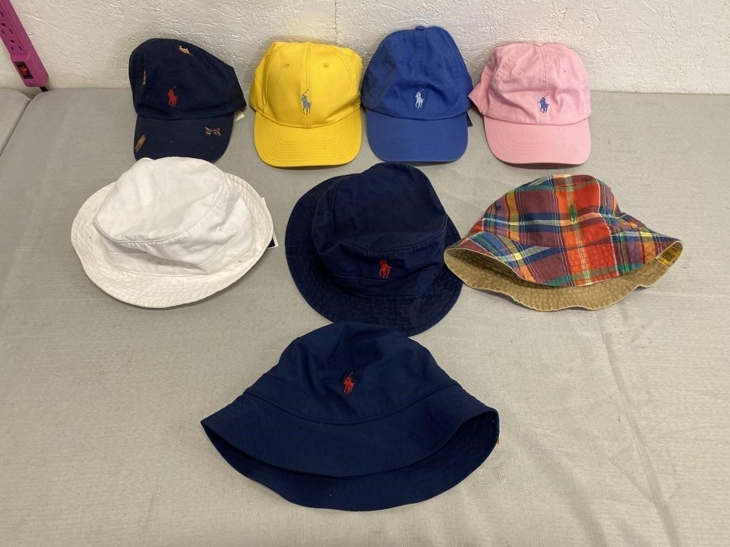 8 Ralph Lauren Polo Assorted Hats