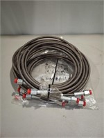 Lot of Stainless Braided Hoses