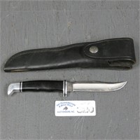 Buck 102 Black Woodsman Fixed Blade Knife