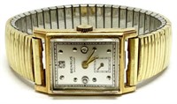 14K Vintage Benrus Shockproof Men's Watch.