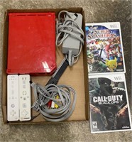Nintendo Wii System with 2 games