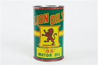 LION OILS '95' MOTOR OIL IMP QT CAN