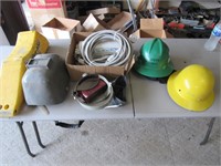 hard hats ,welding mask & items