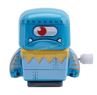 Schylling Mini Tin Robots, Blue Frown