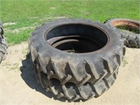(2) Firestone 15.5/38" Field & Road Tires