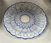 Wedgwood 8 1/2" Blue Sunflower Plate