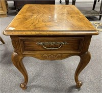 Late 20th Century French Style Lamp Table