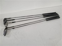 Set of Mixed Vintage Golf Clubs