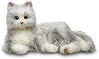 Joy for All Robotic Reclining Silver Grey Cat - fo