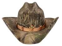 Ted Nugent's Camo Cowboy Hat Arrowhead Hatband