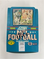 12 packs 1990 Score football cards and