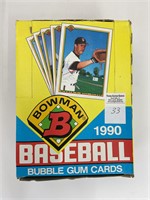 36 packs 1990 Bowman baseball cards