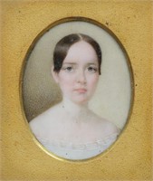 Portrait Miniature Helen Matilda Webb