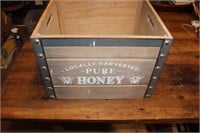 Wooden crate decor