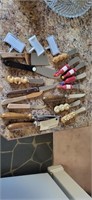 Group of cheese knives