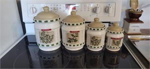 Set of kitchen jars