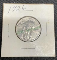 Coin - United States 1926 quarter dollar. 1338