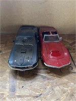 Mustang & Corvette Diecasts