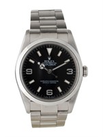 Rolex Explorer Black Dial Men's Watch 36mm