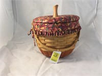 1997 "Pumpkin" large basket