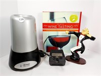 WINE CHILLER + WINE TASTING BOOK