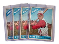 4 1966 Topps Baseball No 30 Pete Rose