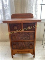 Wooden night stand