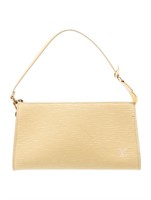 Louis Vuitton Neutrals Gold-tone Top Handle Bag
