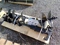 (3) Pc Excavator Auger Set