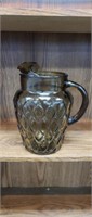 Anchor Hocking Glass MADRID Spicy Brown Pitcher