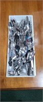 70 pieces assorted silverware