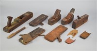 Grouping of American Wooden Planes