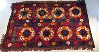 EMBROIDERED SILK SUZANI WALL HANGING