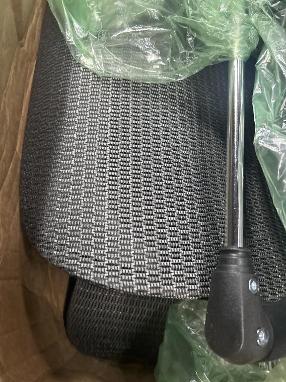 Dark Grey Mesh Back Computer Chair (Not Checked