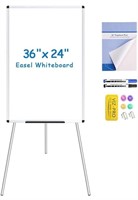 VIZ-PRO Whiteboard Easel, 36 x 24 Inches,