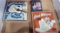 Hank Williams 45 records and 1 8-track