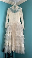 Beautiful lace wedding dress